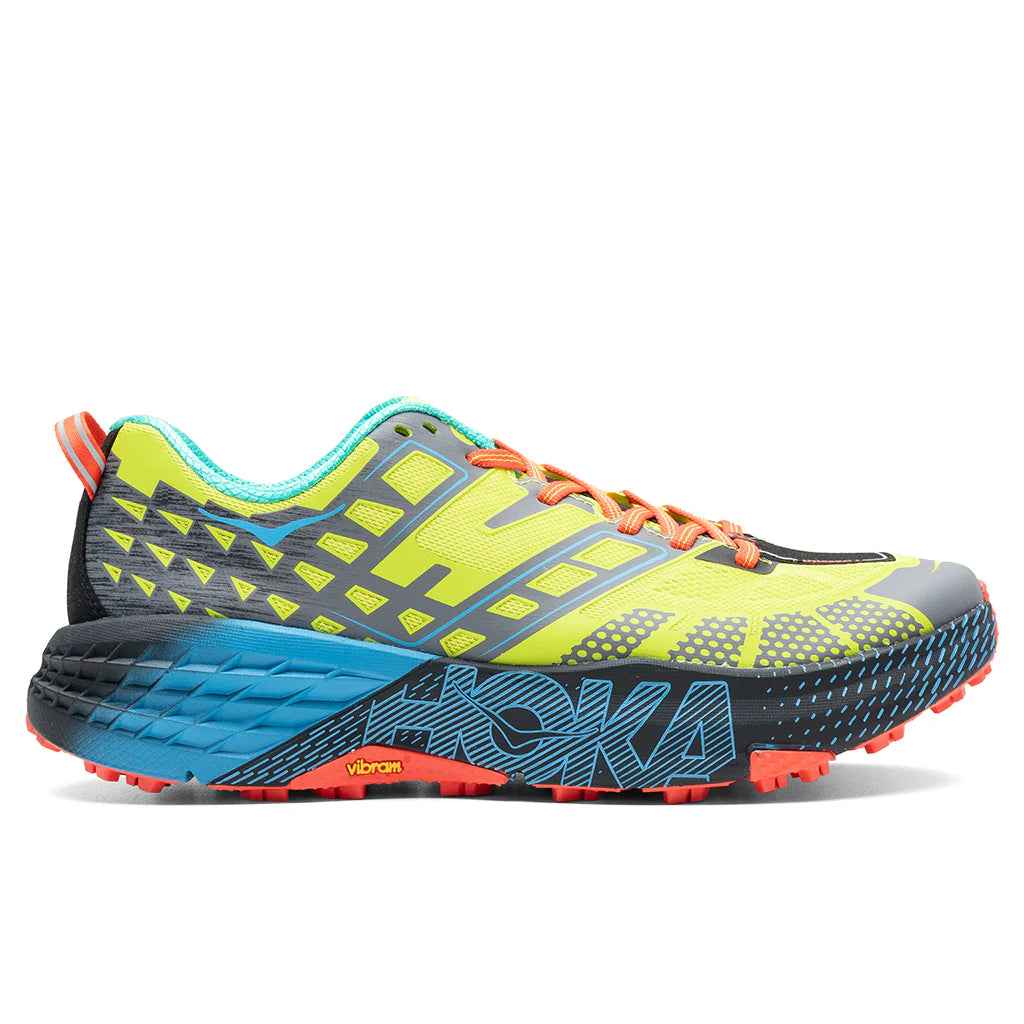 Speedgoat 2 Hoka Citrus Hoka Blue