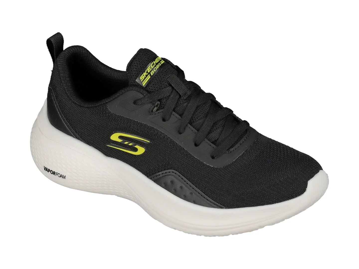 Tenis Skechers BOBS Infinity Negro y Blanco para Mujer