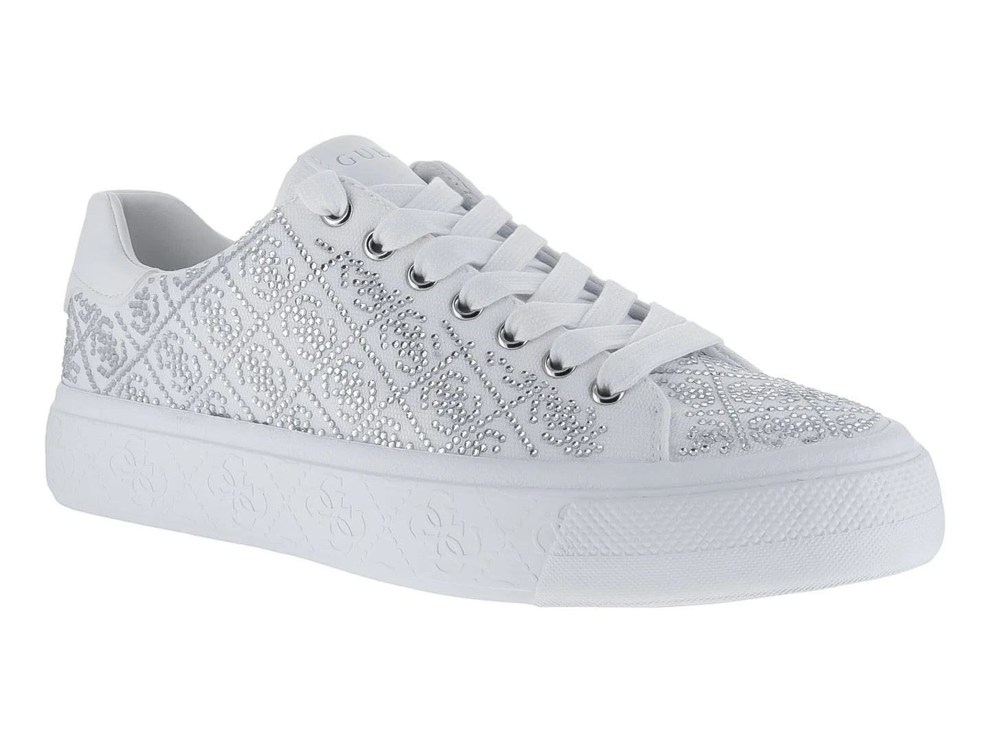 Tenis Guess Joeray Blanco para Mujer