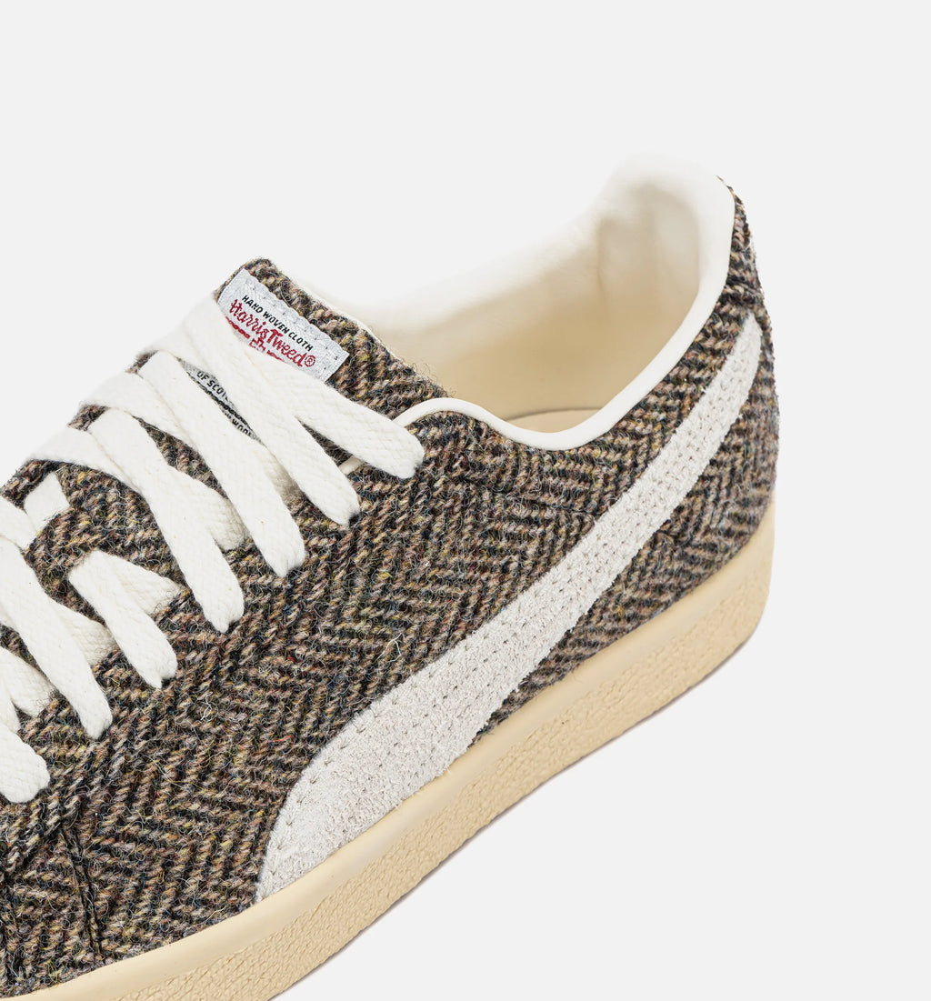 Clyde Harris Tweed Mens Lifestyle Shoe Chamomile Caramel Latte