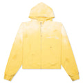 Gym Bag Zip Hoodie Washed Yellow