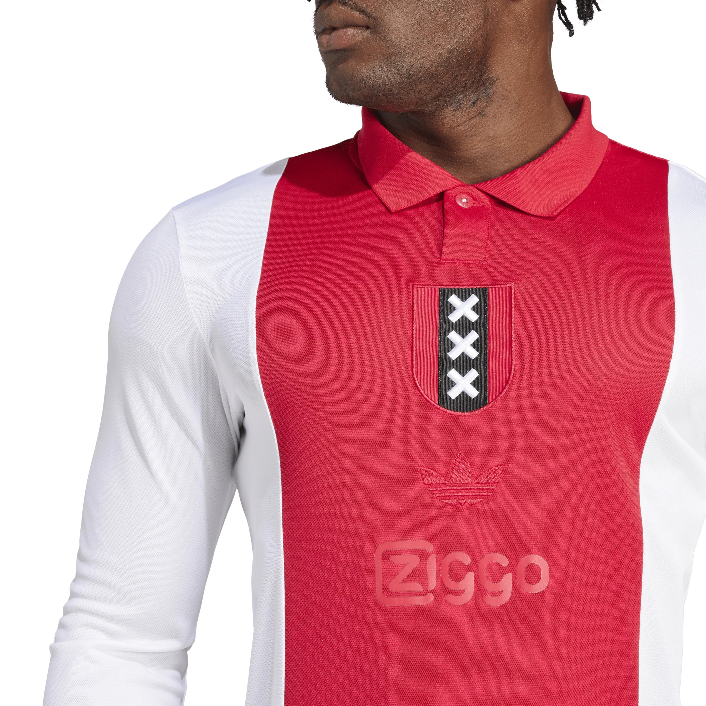 adidas Mens Ajax Amsterdam Anniversary 125 Jersey 25 White