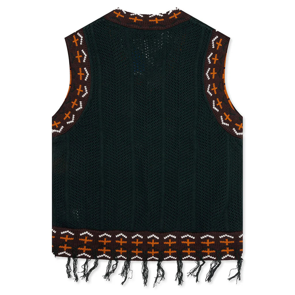 Adidas Originals x CLOT Knit Vest by Edison Chen Green Night