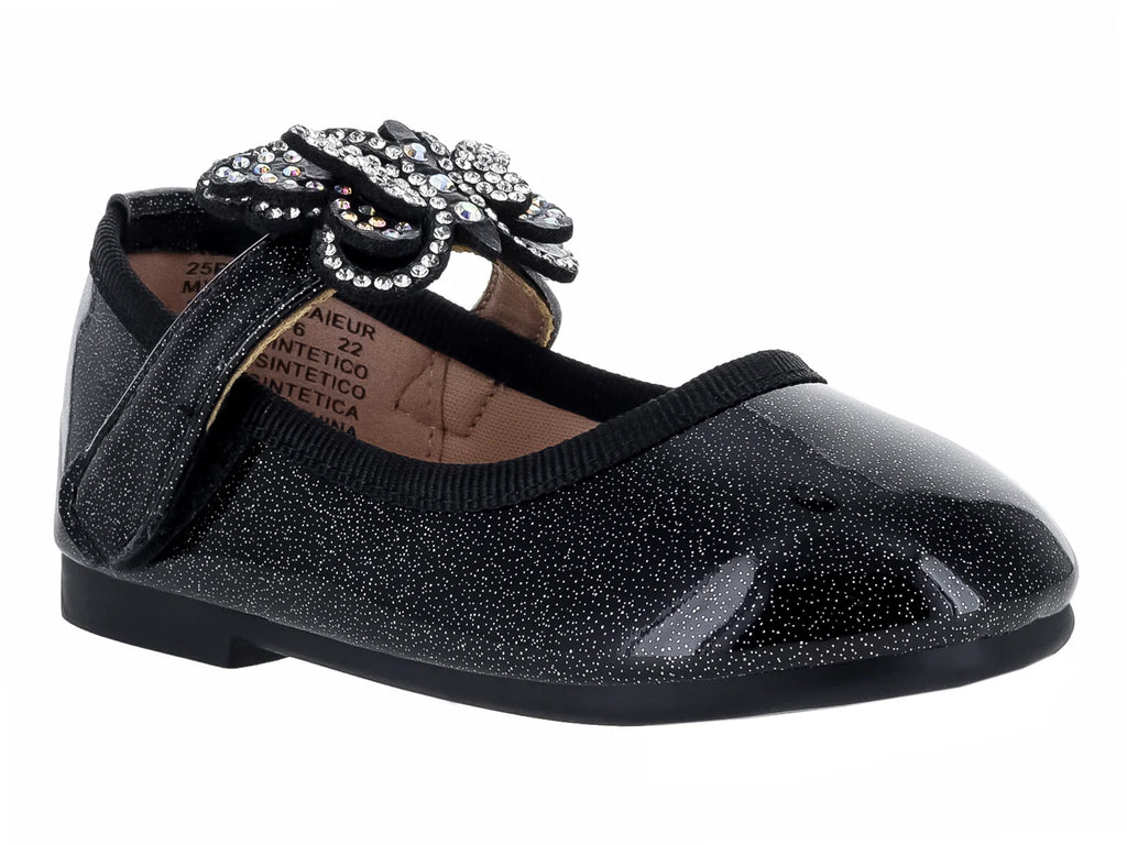 Zapatillas Roze Color Negro para Niña