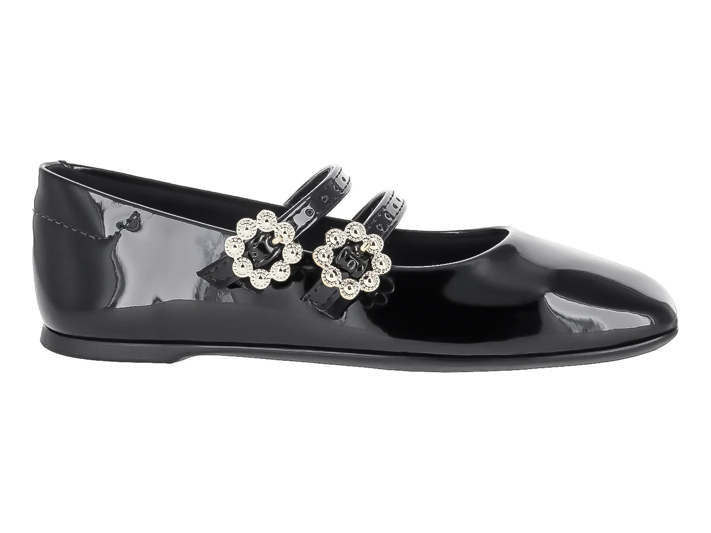 Zapatos Flats Molekinha Negro para Niña