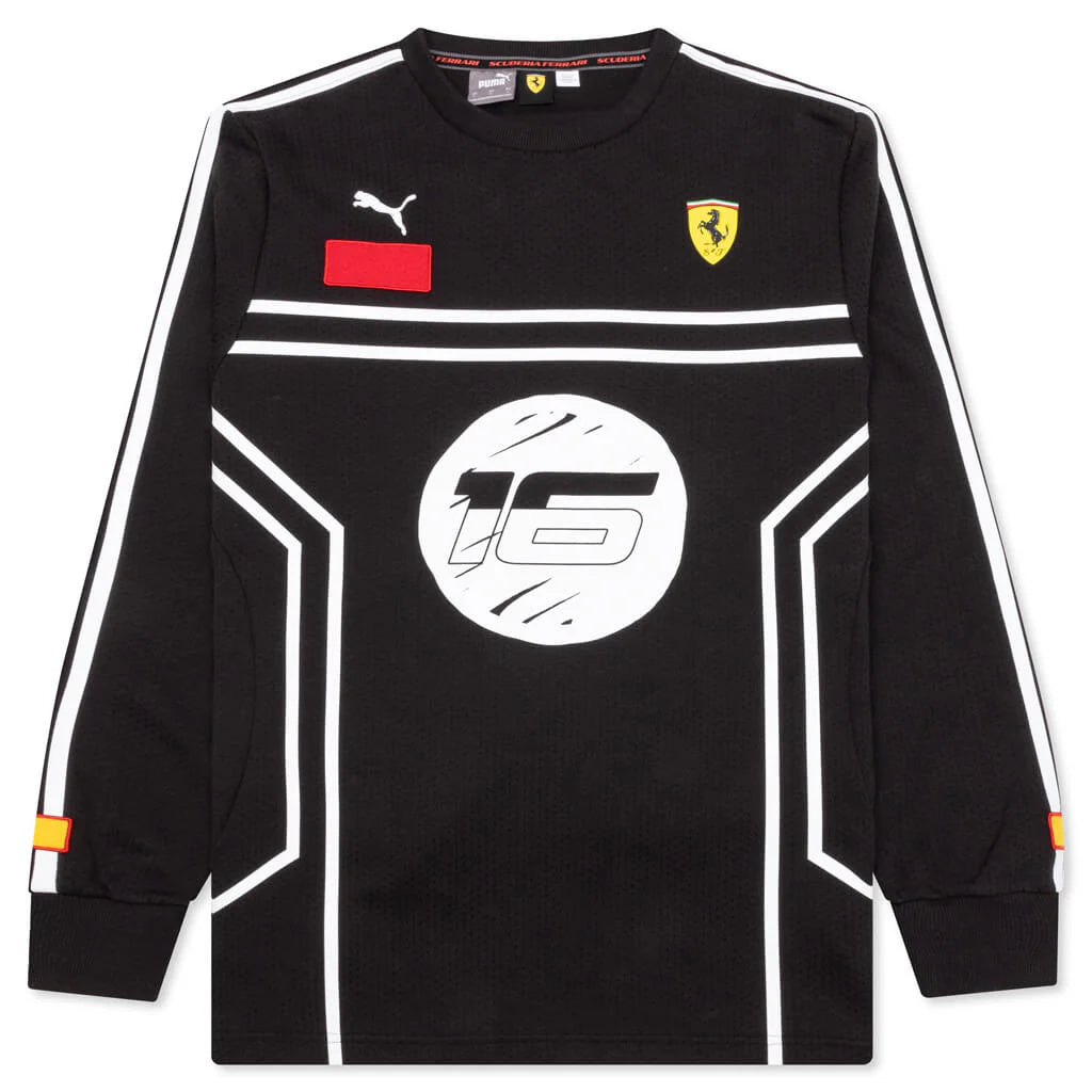 Puma x Joshua Vides Ferrari Mesh Crew Black