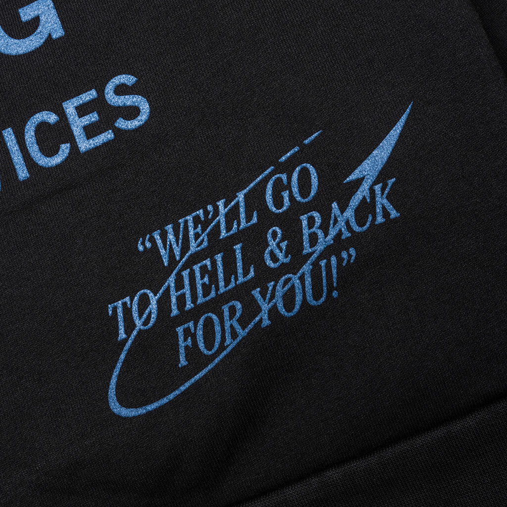Hellhound Towing Hoodie Black