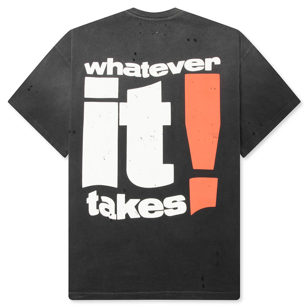 Whatever It Takes Tee Vintage Black