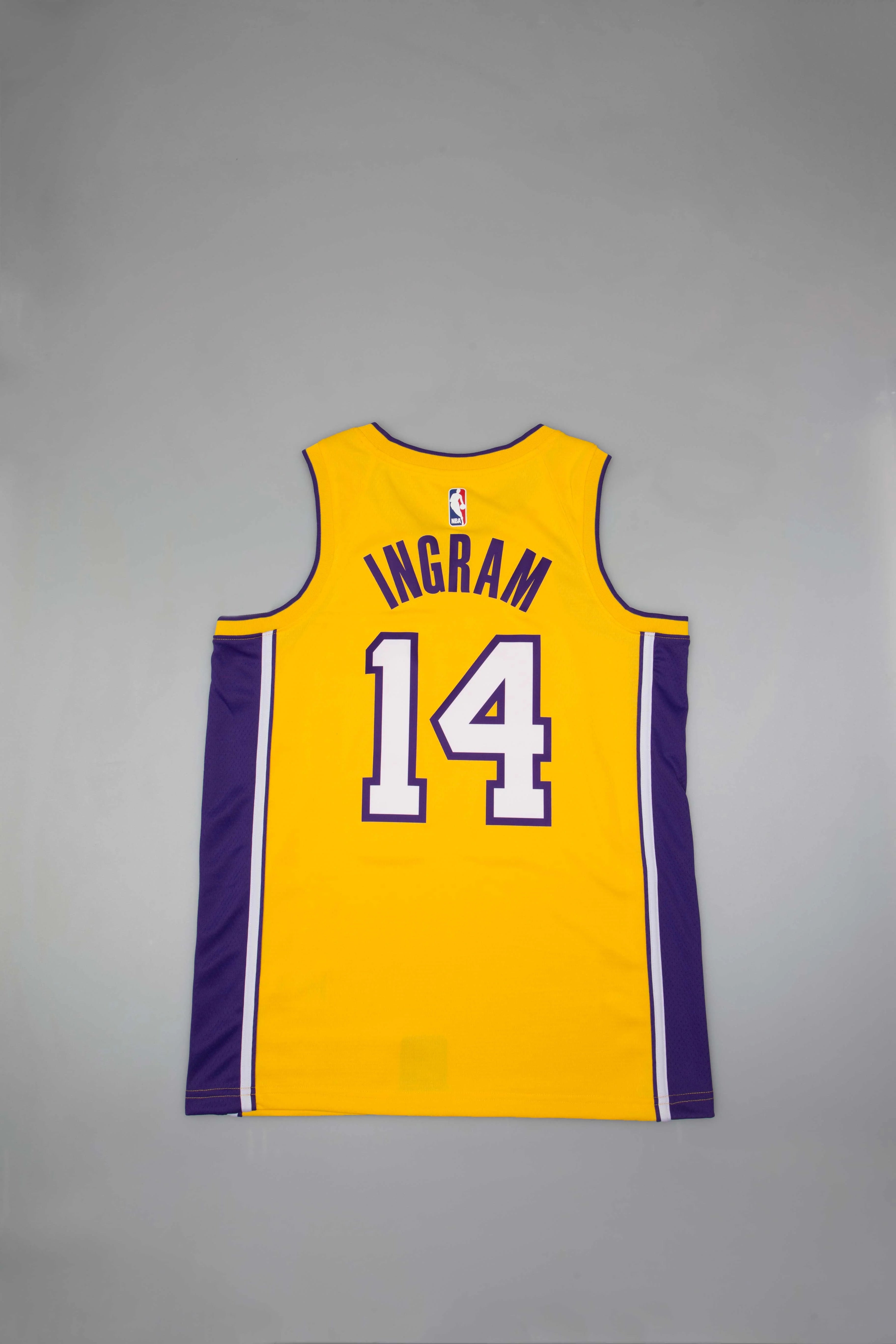 Los Angeles Lakers Swingman Jersey Yellow Purple