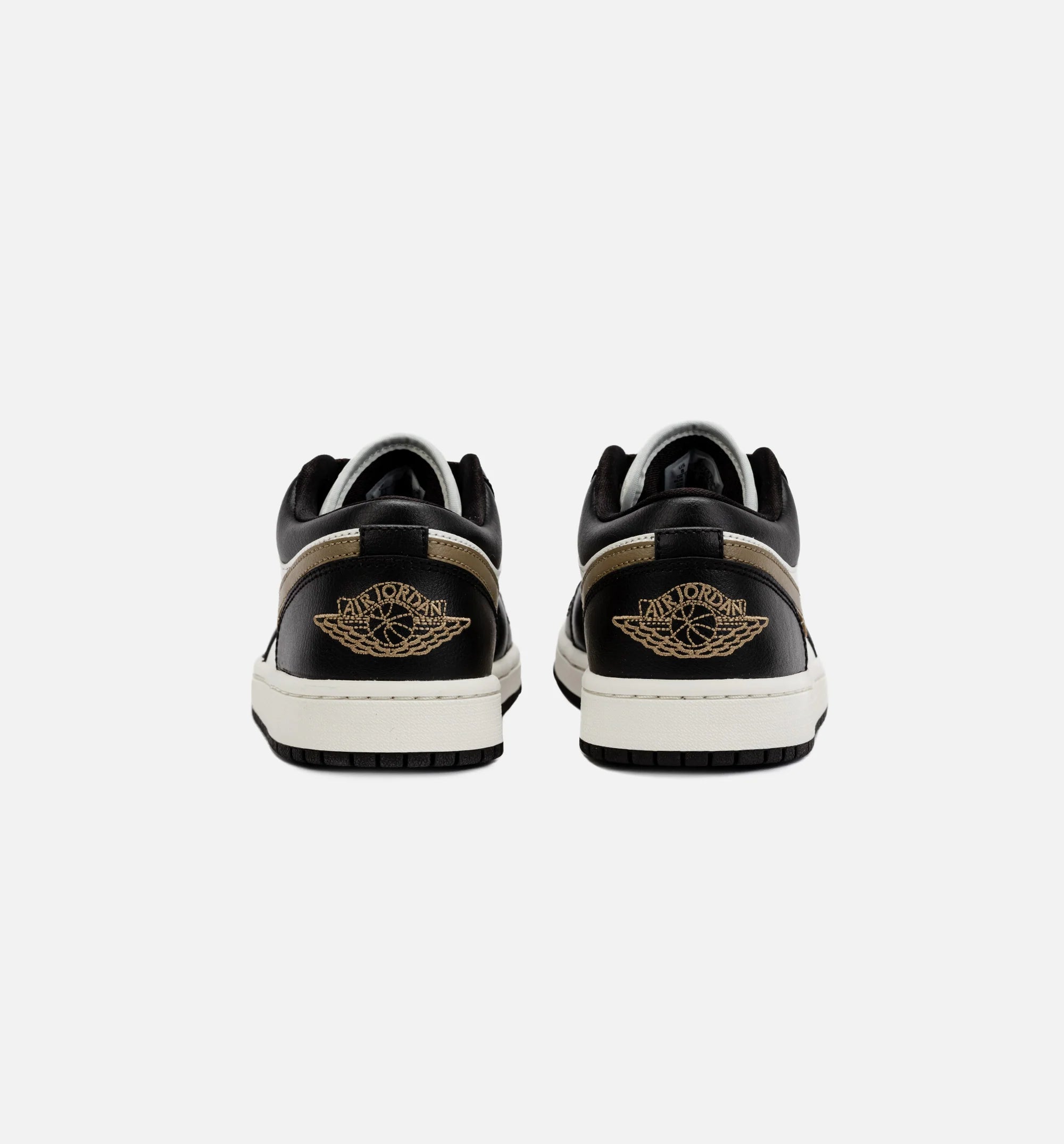 Air Jordan 1 Retro Low Shadow Brown Womens Lifestyle Shoe Black Brown