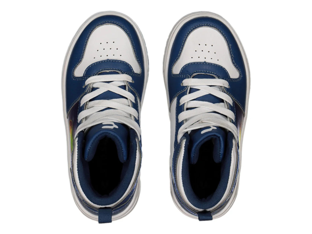 Tenis Charly Botín Marino y Blanco para Niño