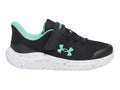 Tenis Under Armour GPS Pursuit 4 Negro y Azul para Niña