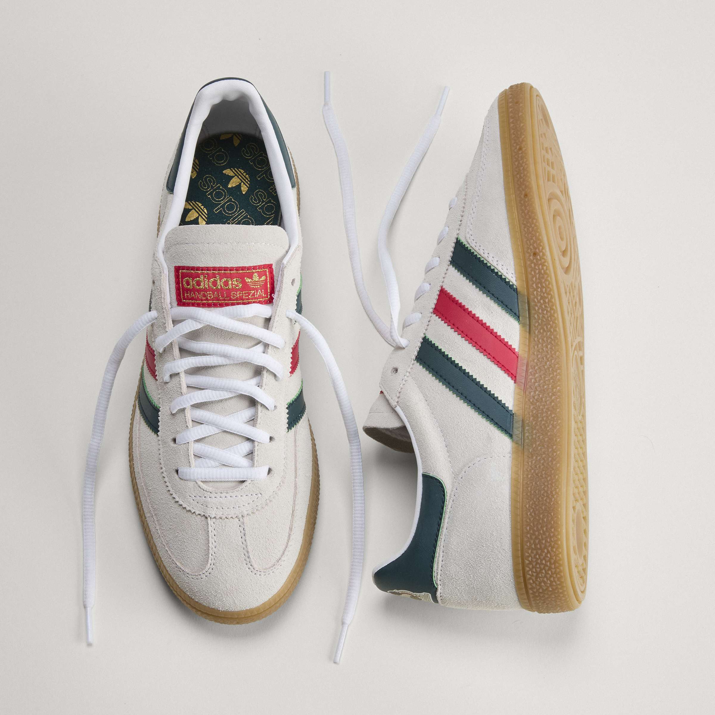 adidas Mexico Handball Spezial Shoes White Scarlet