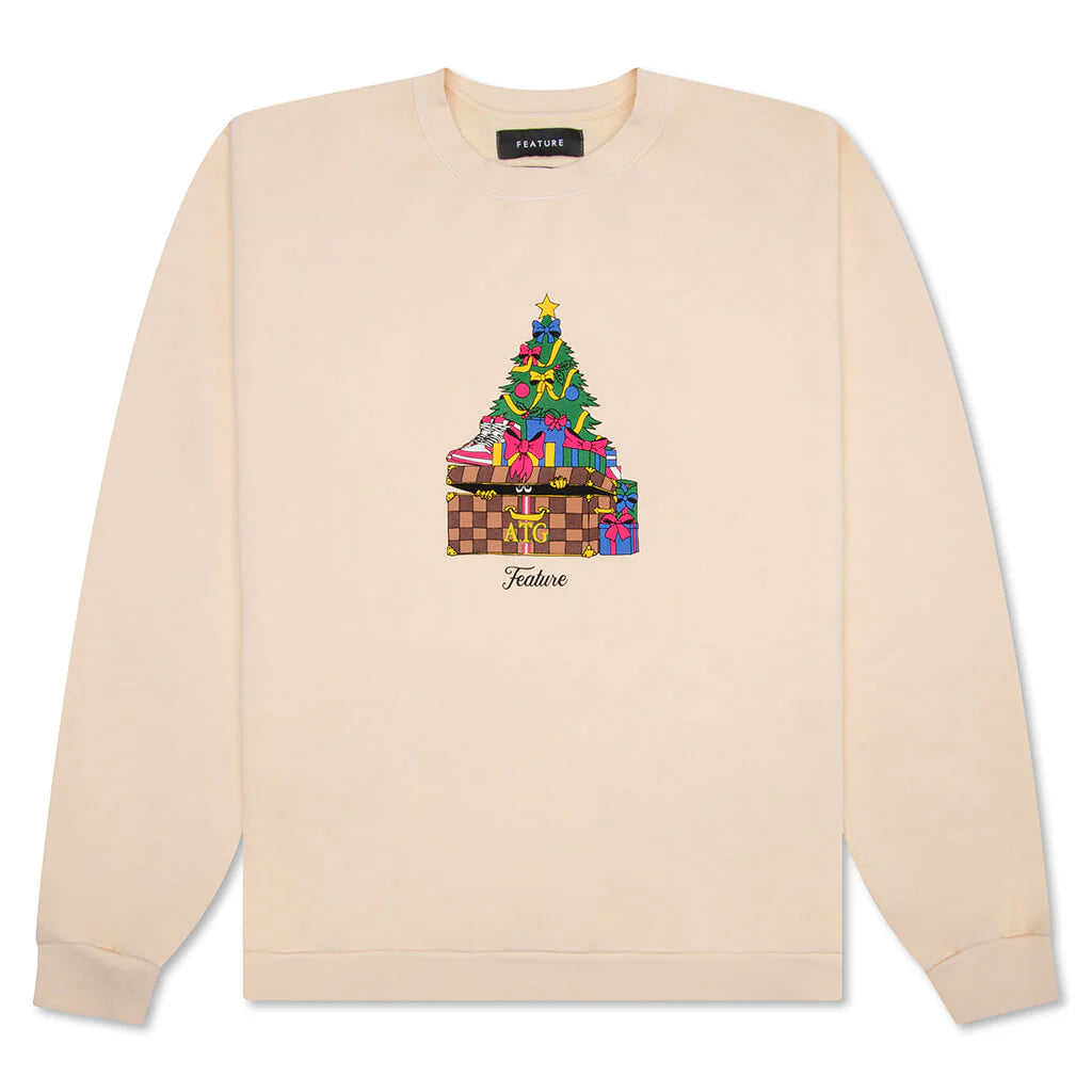 Under The Tree Crewneck Almond Oil