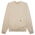 Carhartt WIP x Invincible Pigment Dyed Sweatshirt Simply Taupe