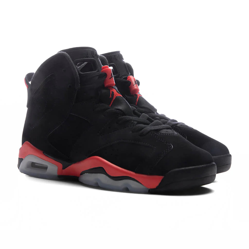 Air Jordan 6 Retro Infrared Salesman GS Black Light Crimson
