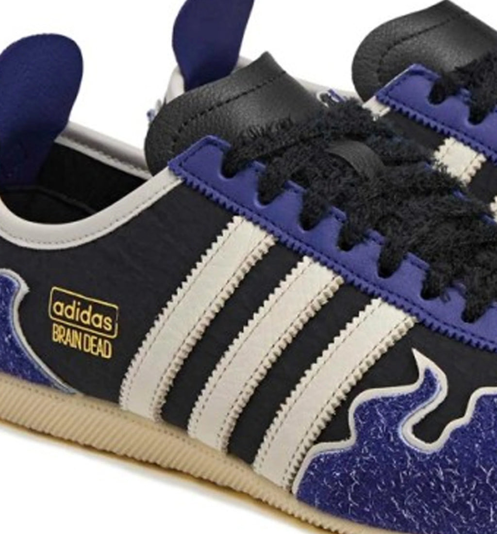 Brain Dead x Adidas Japan Blue Mens Lifestyle Shoe Core Black Off White Warm Vanilla