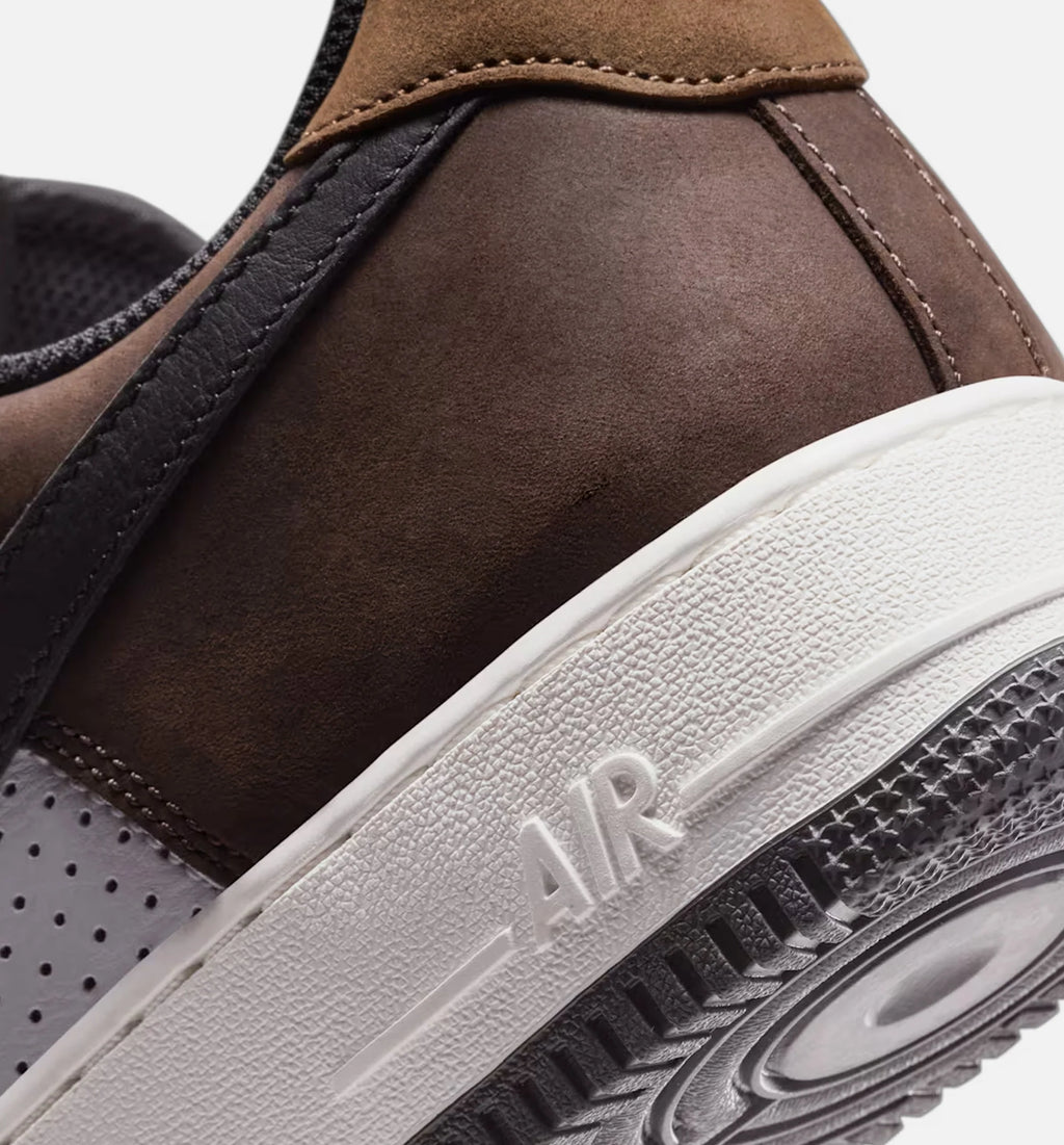 Air Force 1 Retro Low White and Baroque Brown Mens Lifestyle Shoe White Baroque Brown