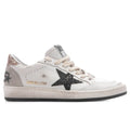 Womens Ball Star White Black Gold Ice
