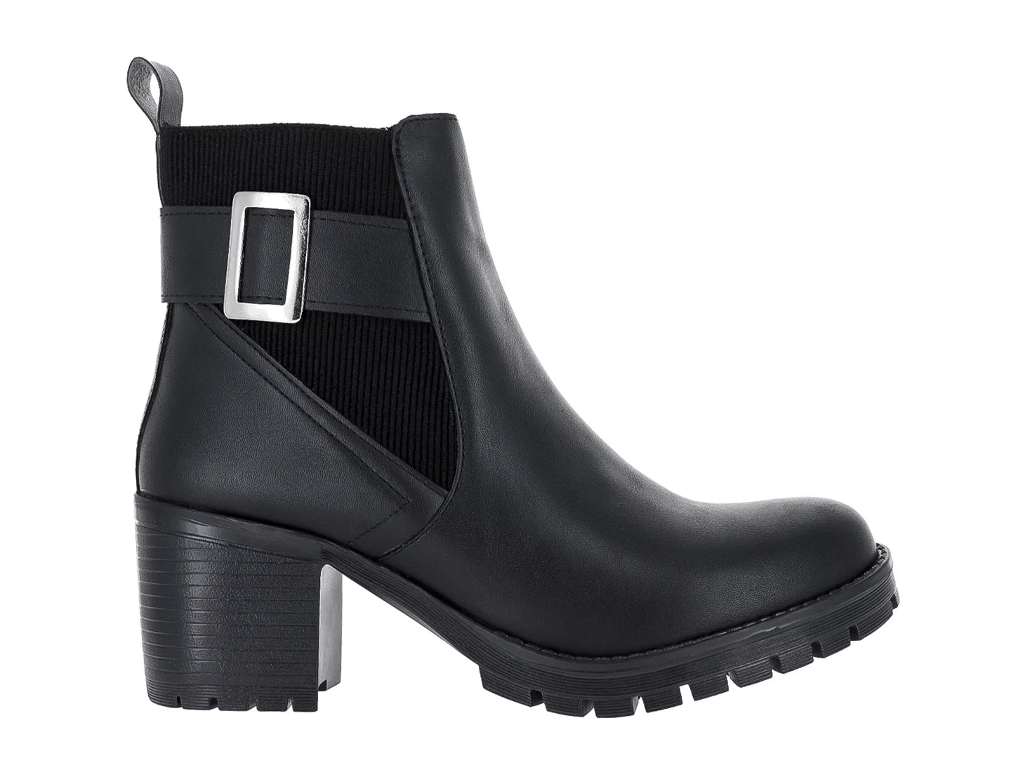 Botines Luna Rosa Viena Negros para Mujer