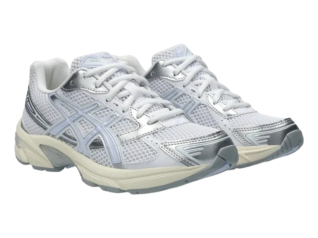 Tenis ASICS GEL 1130 Blanco y Azul para Mujer