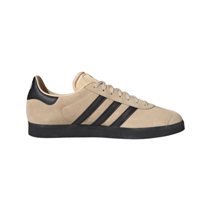 adidas Gazelle Messi Shoes Crystal Sand Black Gold Metallic
