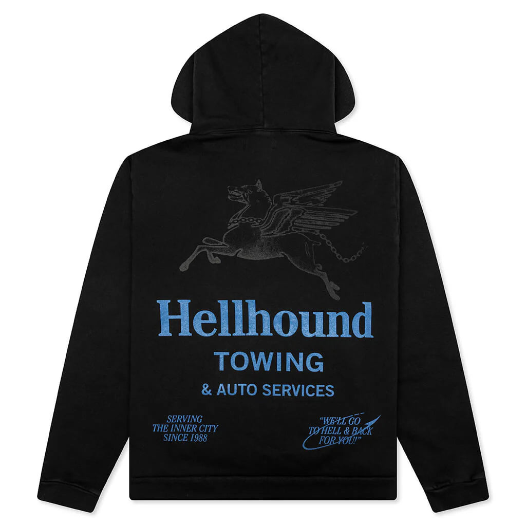 Hellhound Towing Hoodie Black