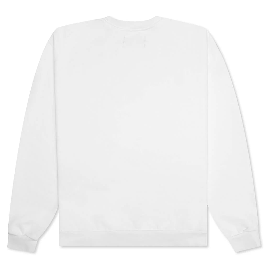 NBA Already Platinum Crewneck Sweater White