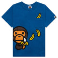 Kids Baby Milo Banana Pocket Tee Blue