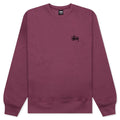 Basic Stussy Crew Berry
