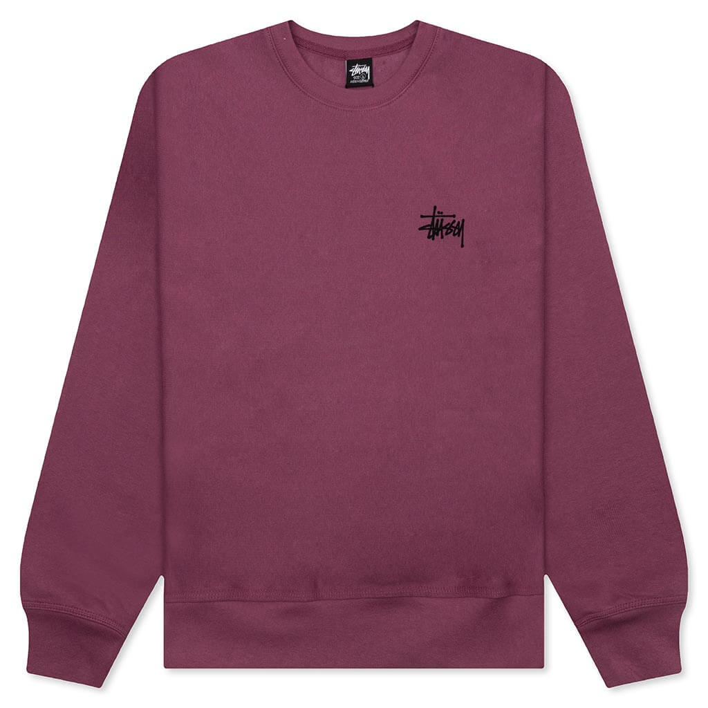 Basic Stussy Crew Berry