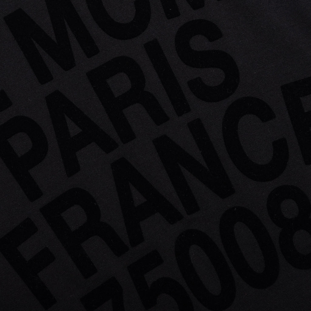 Boxy Fit T Shirt Black