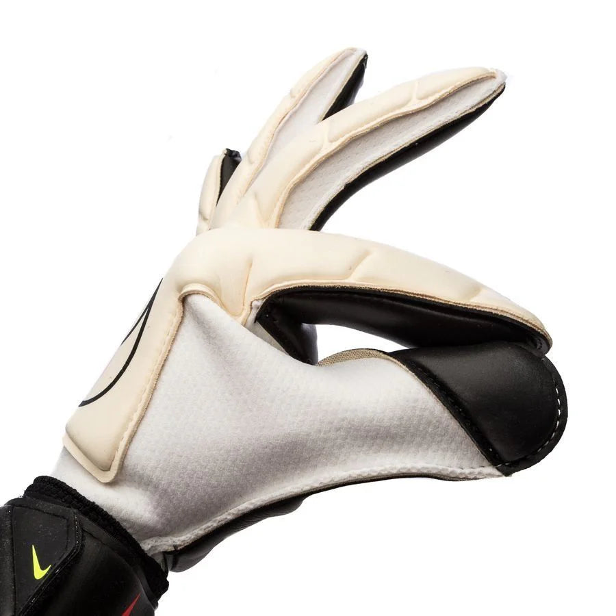 Nike Vapor Grip3 Goalkeeper Gloves White Black Bright Crimson