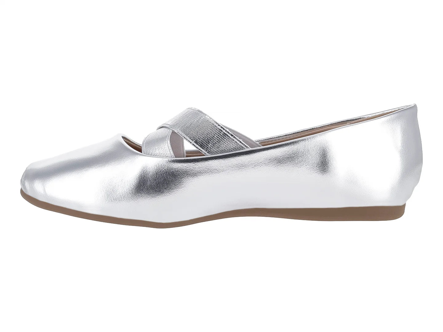 Zapatos Flats EFE Color Plata para Mujer