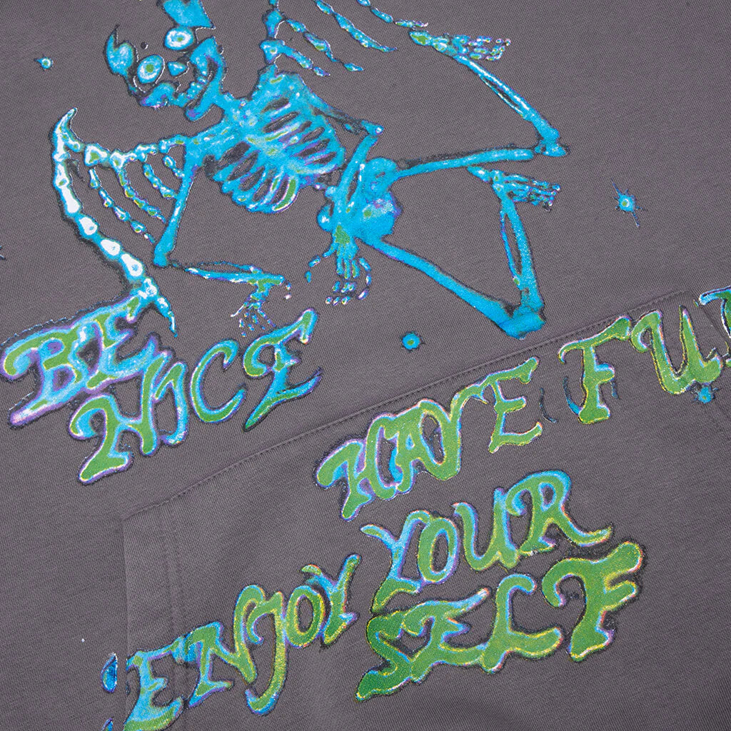 Enjoy Yourself Hoodie Grey