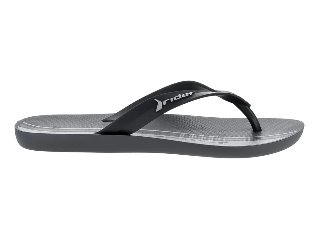 Sandalias Rider Gris Negro para Hombre