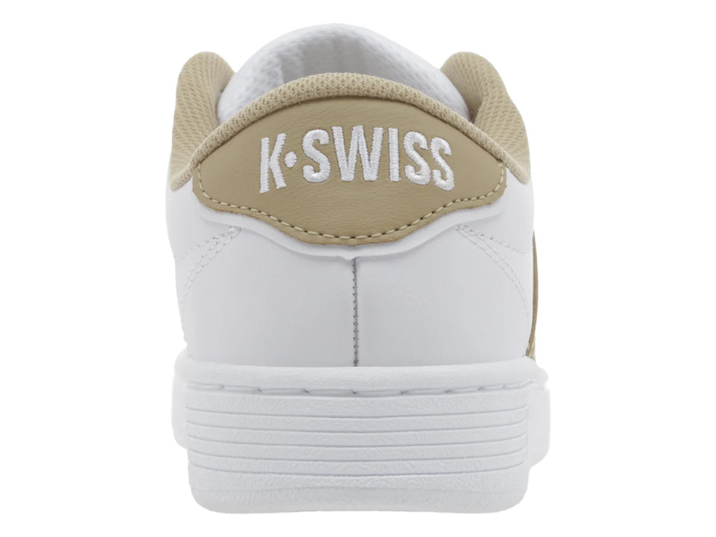 Tenis K SWISS Court Pro Blanco y Gris para Mujer