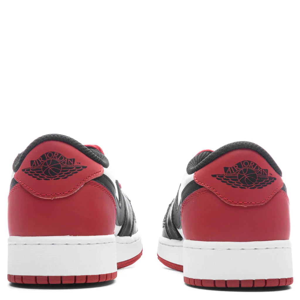 Air Jordan 1 Low OG GS White Black Varsity Red