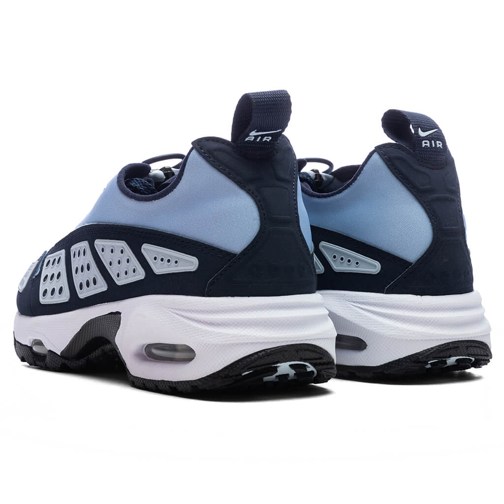 Womens Air Max SNDR Blue Ice Obsidian Blue Whisper White