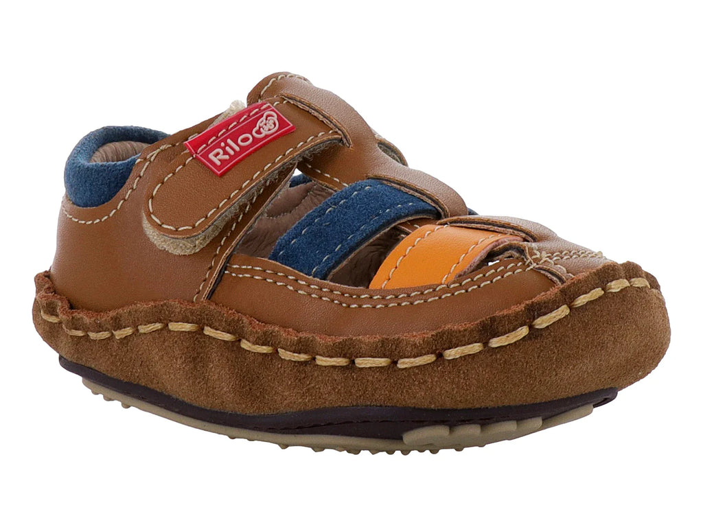 Sandalias RILO Camel Combinado para Bebé