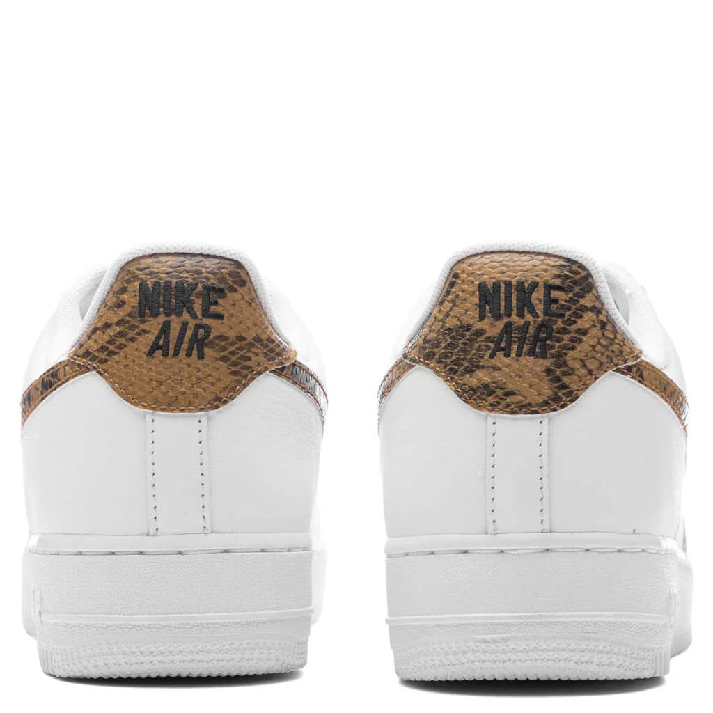 Air Force 1 Low Retro PRM QS Ivory Snake White Elemental Gold Dark Hazel