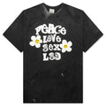 Peace S S T Shirt Black
