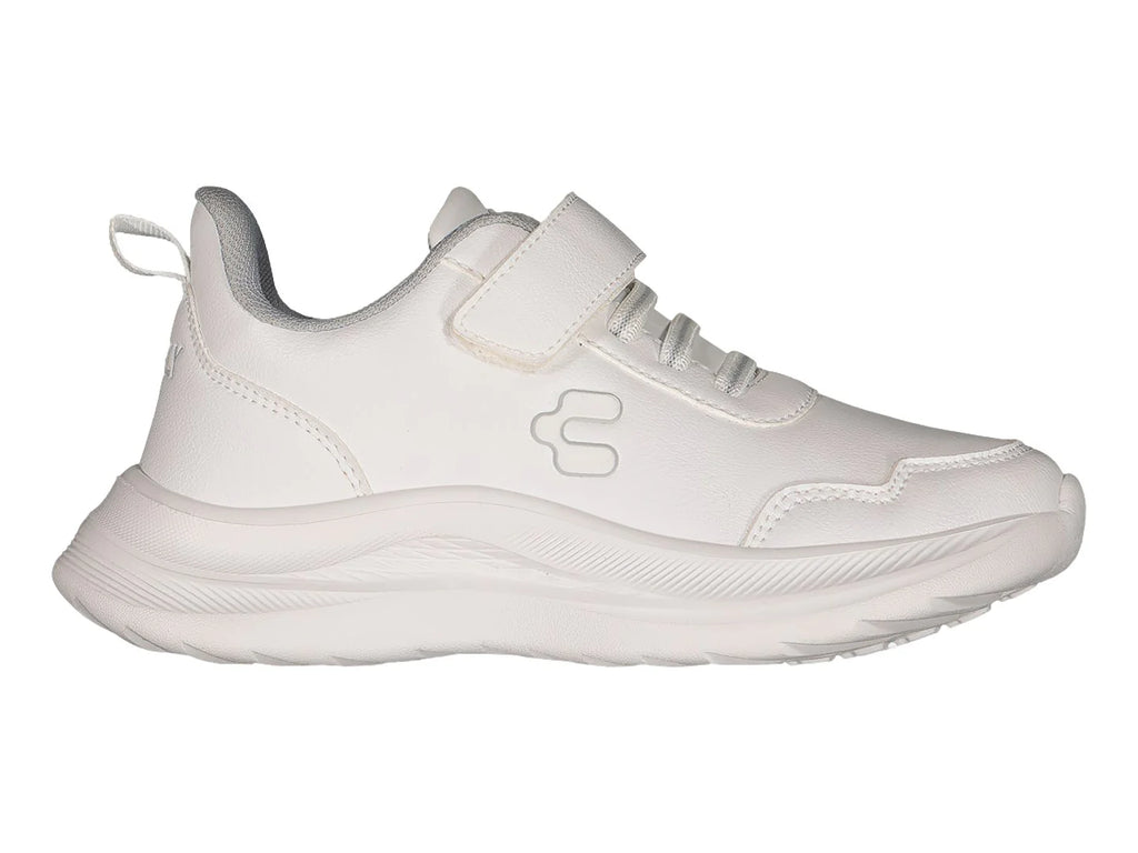 Tenis Charly Blanco y Gris para Niño