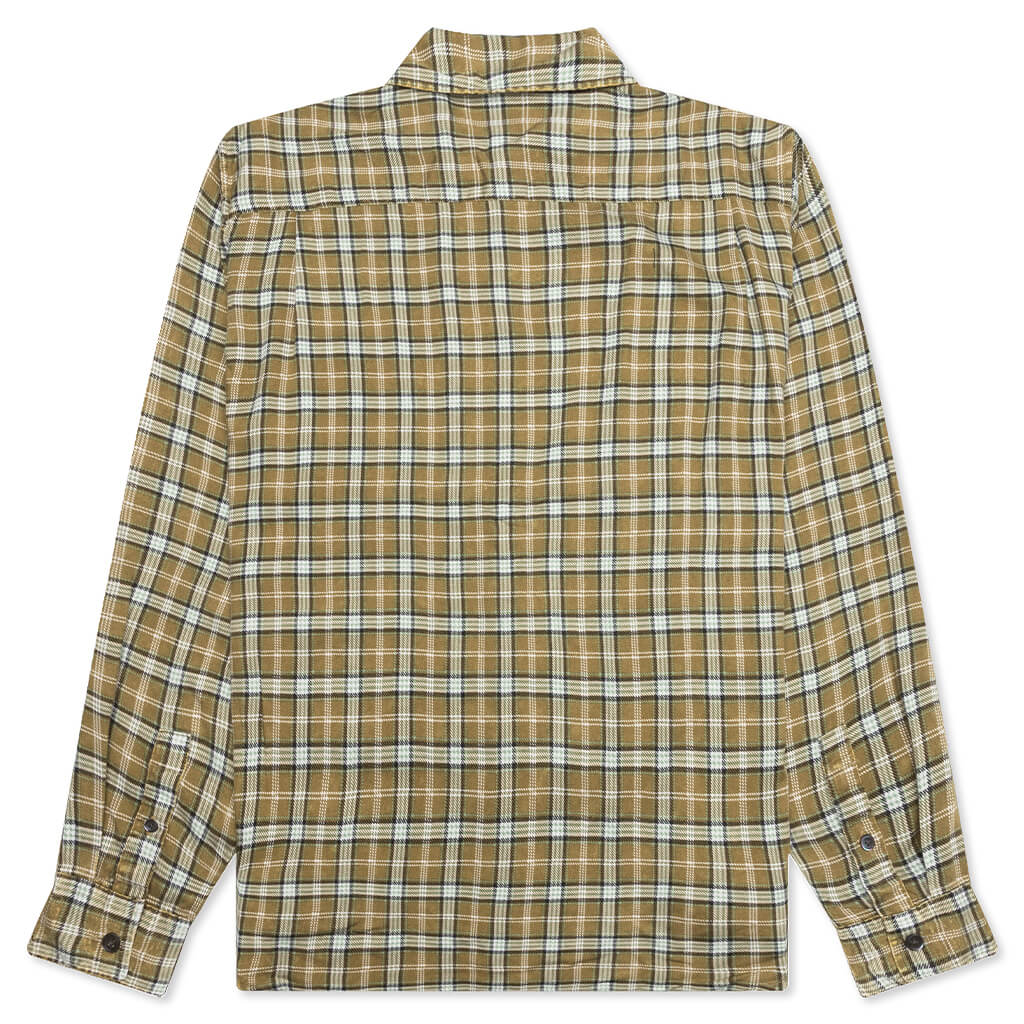 Matthew Plaid Shirt Gold