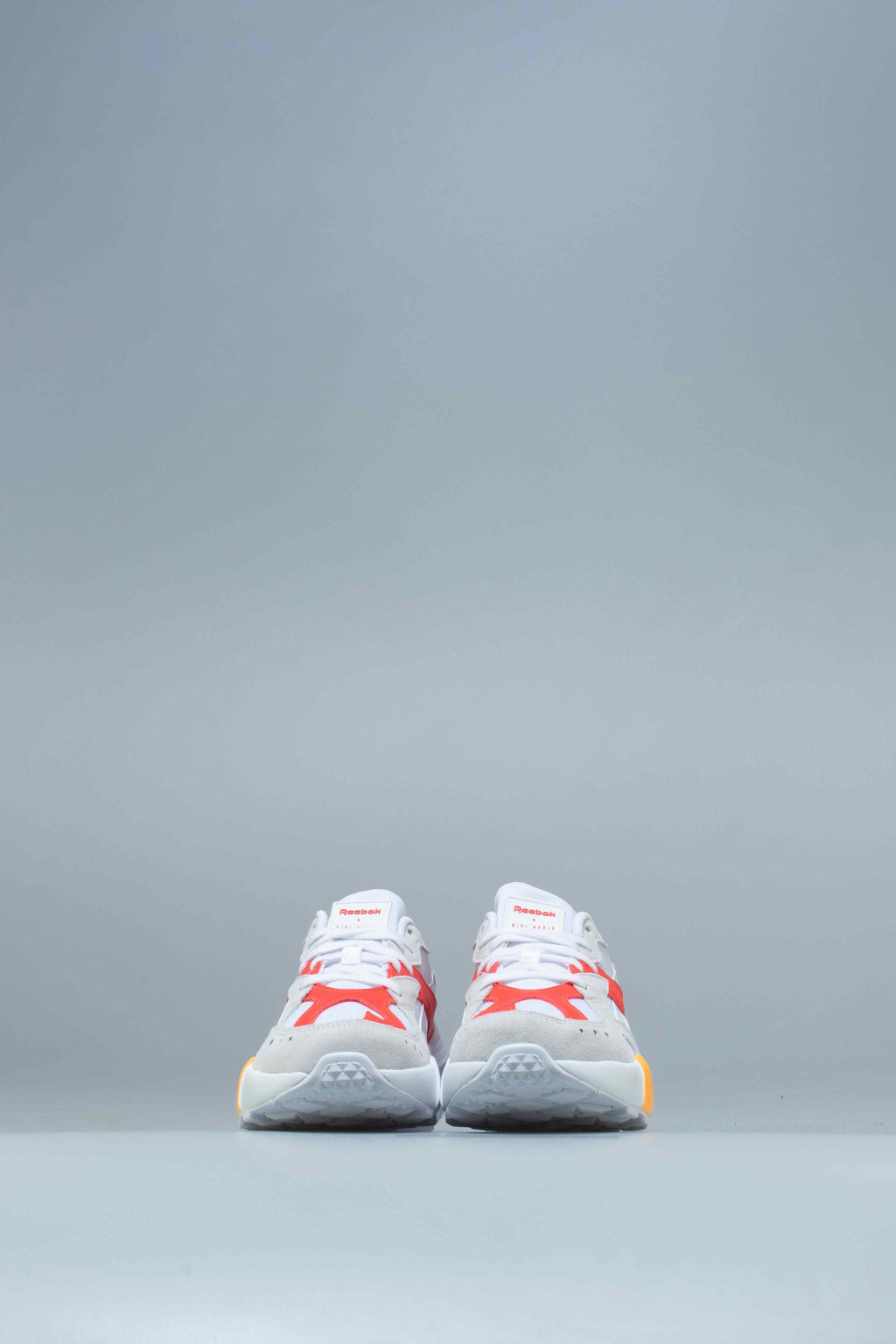 Aztrek Double X Gigi Hadid Unisex Shoes Grey Neon Red White