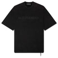 Faded S S T Shirt Black