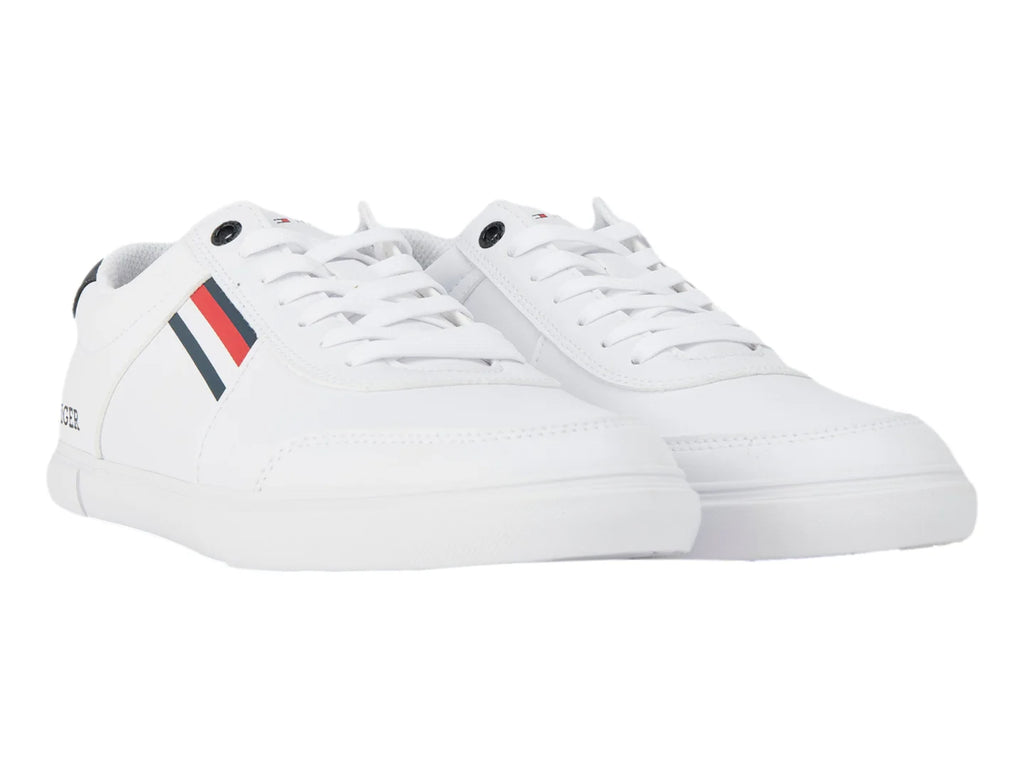 Tenis Tommy Hilfiger IM Tuscan Stripes Blancos para Hombre