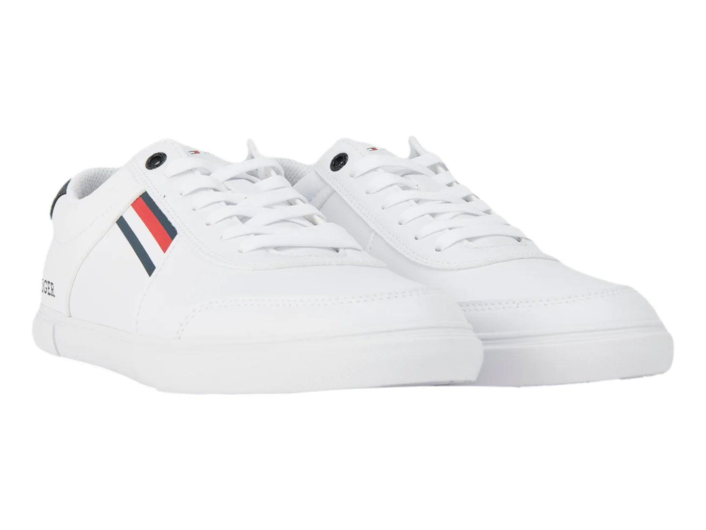 Tenis Tommy Hilfiger IM Tuscan Stripes Blancos para Hombre