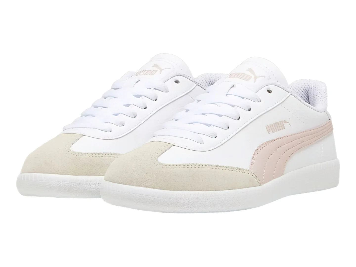 Tenis PUMA 9 T Blanco y Malva para Mujer