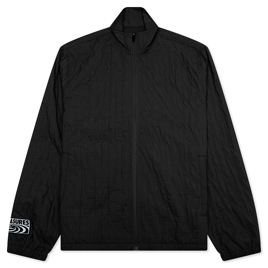 Rescue Pleated Track Jacket Black